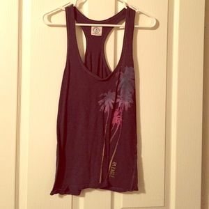 Palm Tree Racerback Tank